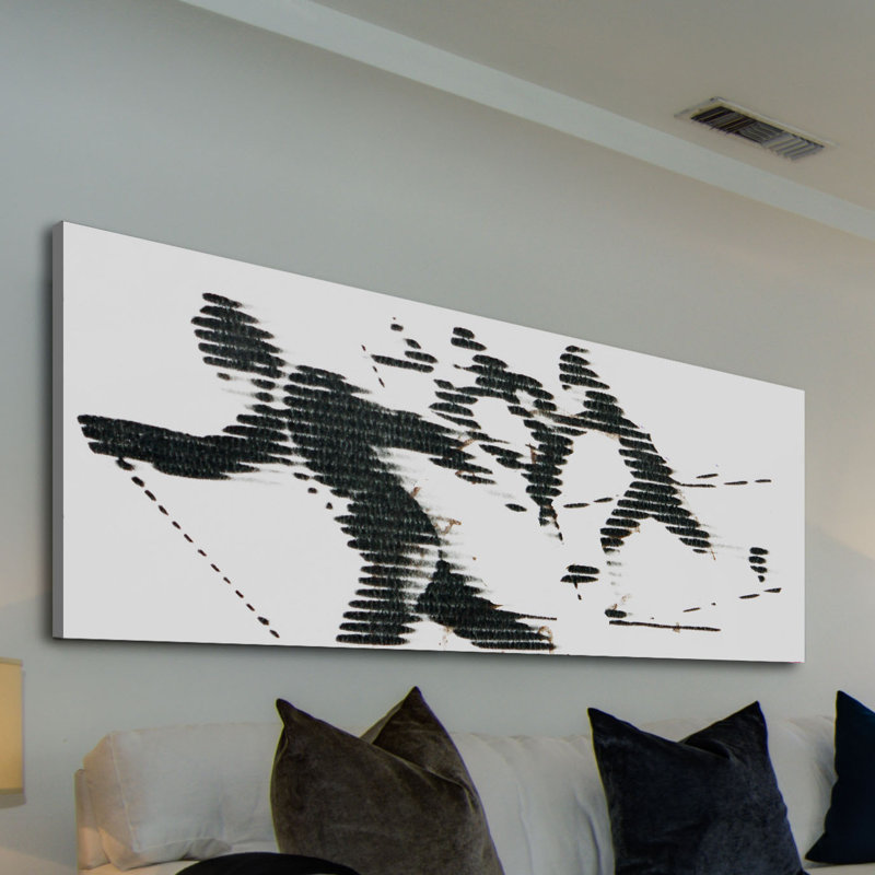 1 Piece Wrapped Canvas Wall Art, 25 cm H x 76 cm W x 5 cm D