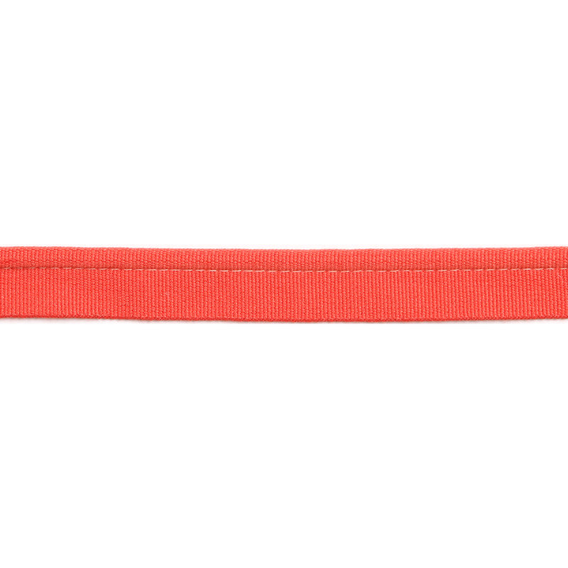 Tissu Pompadour Grosgrain, Coquelicot