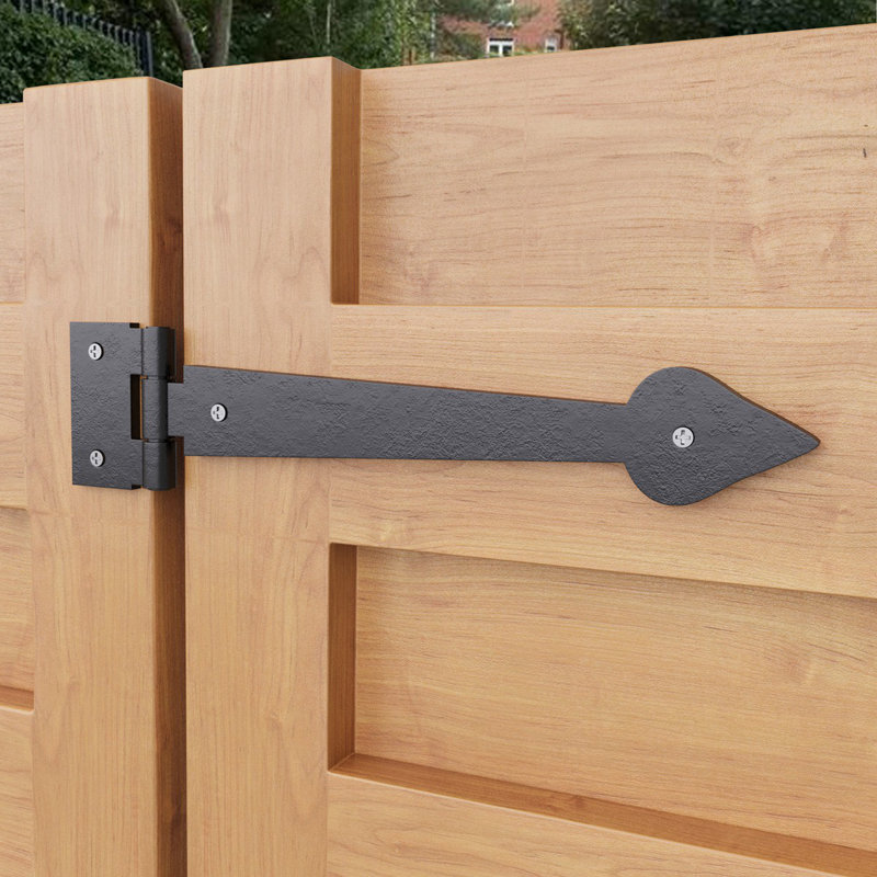 Charnières de porte à sangle H 4 po x l 1 po