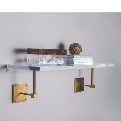 Billy Lucite Shelf/ Age 36"W