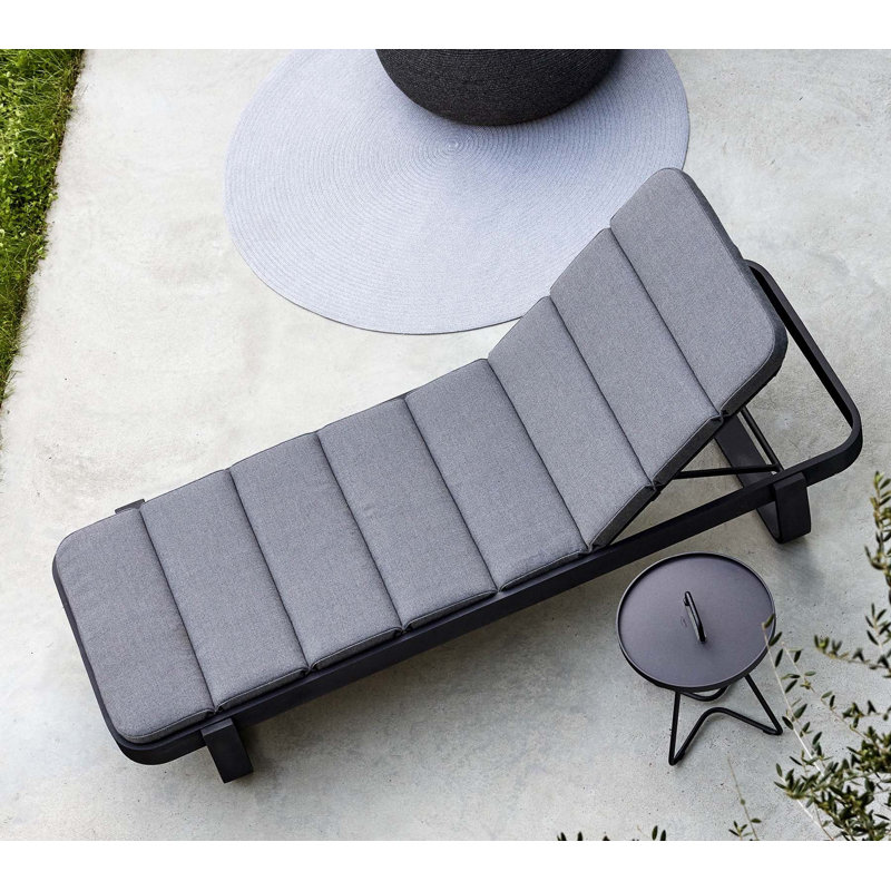 Cut 78" Long Reclining Single Chaise with Cushions