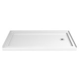 30" W x 72" H Frameless Shower Door SDLI34W720XTX01