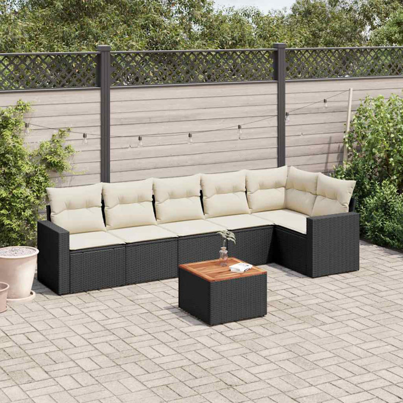 Ensemble de canapé de patio Vidaxl