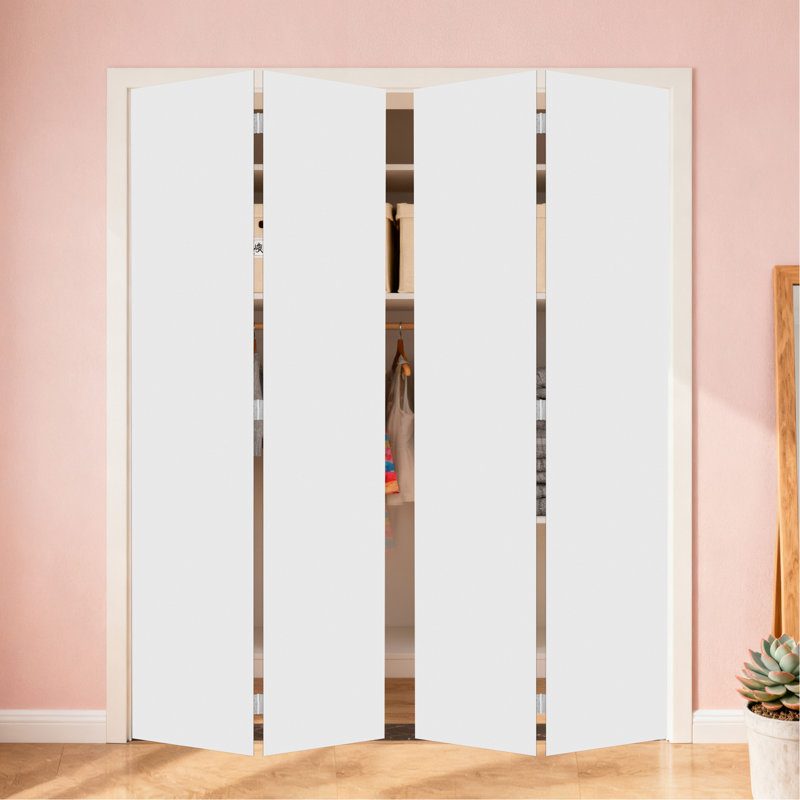 Porte à deux battants en vinyle 18 po x 84 po, 44" X 84", 2