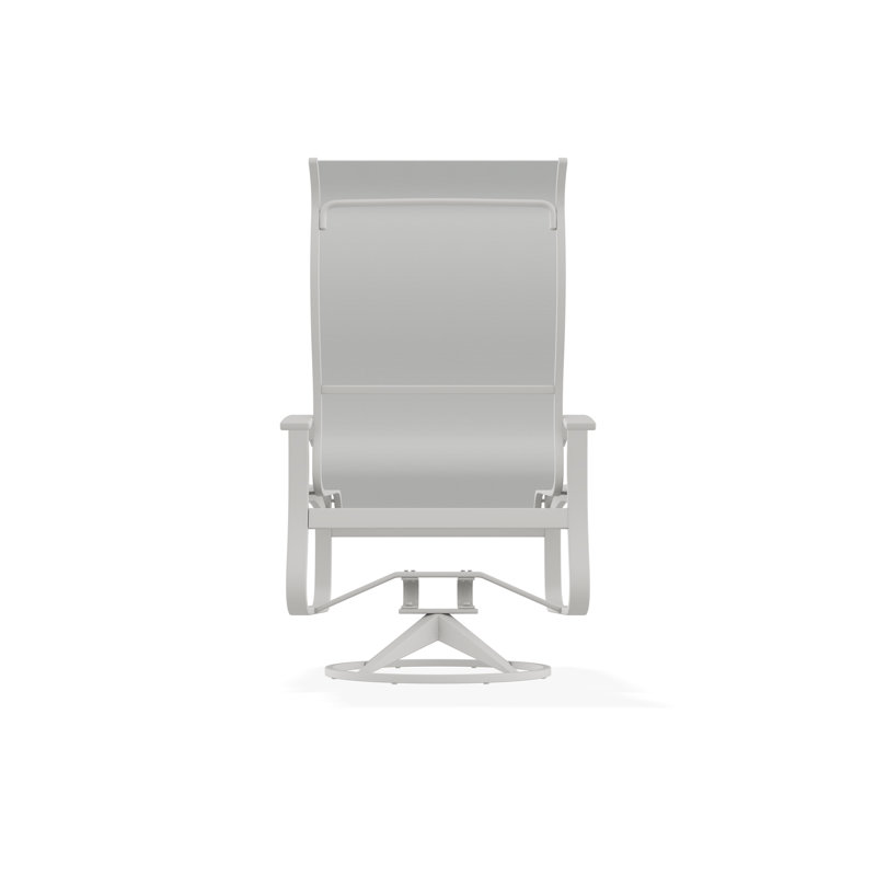 Belle Isle Outdoor Dining Chair, White 6D Sunbrella®, Snow