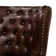 Broncho Swivel Upholstered Counter Stool with Solid Wood Frame