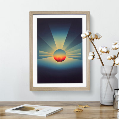 Urban Abstract Sunset - Wall Art