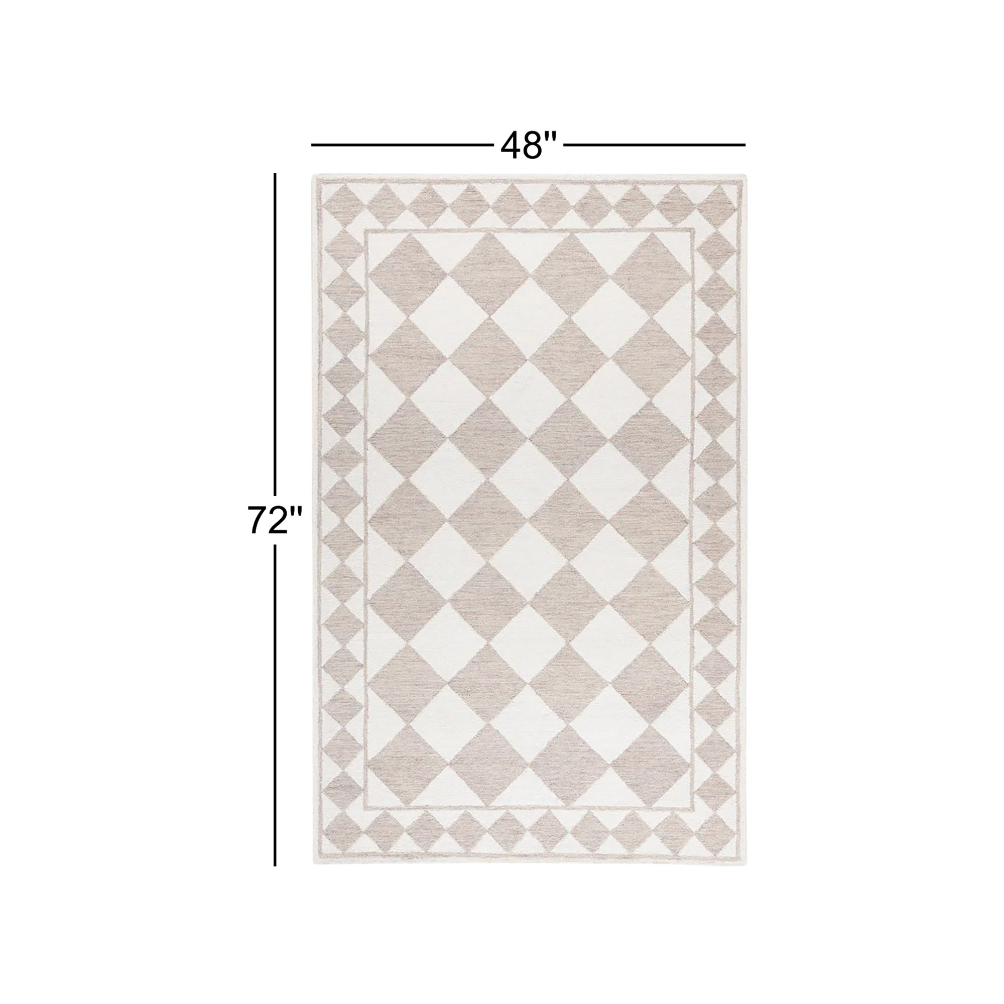 Claude Area Rug, Rectangle 4' x 6'