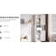 Armoire de rangement H 69 po avec 2 portes de grange et 1 tiroir - Style rétro, polyvalente pour diverses salles de bain, tablettes réglables, différents espaces-473332630-473332631