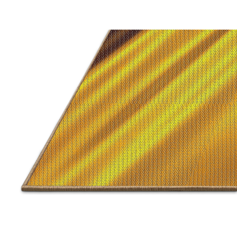 Tapis jaune, Rectangle 5 pi x 7 pi