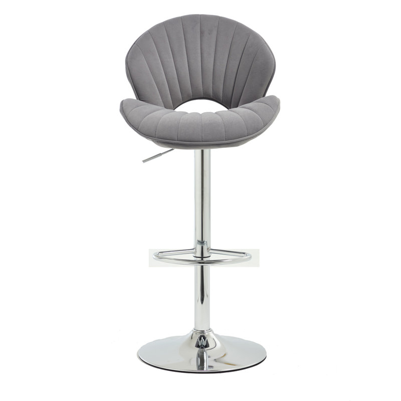 Ensemble de 2 tabourets de bar réglables avec dossier et repose-pieds, chaises de bar à hauteur de comptoir pour cuisine, pub