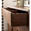 Buffet de rangement multifonctionnel en noyer noir-129098814