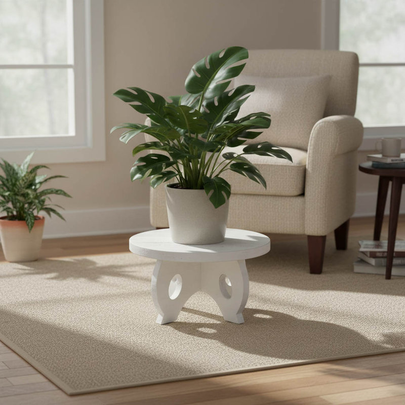 Plant Stand, White