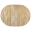 Table ronde en bois massif, extensible avec aspect délavé naturel, feuille de 16 po, 6 sièges de table de salle à manger élégants disponibles - apparence-1811477107-1811477117