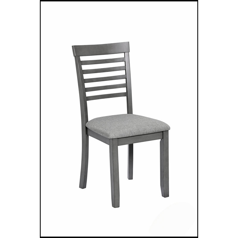Ensemble de salle à manger moderne 5 pièces, table rectangulaire en bois avec 4 chaises rembourrées pour une salle à manger élégante et fonctionnelle