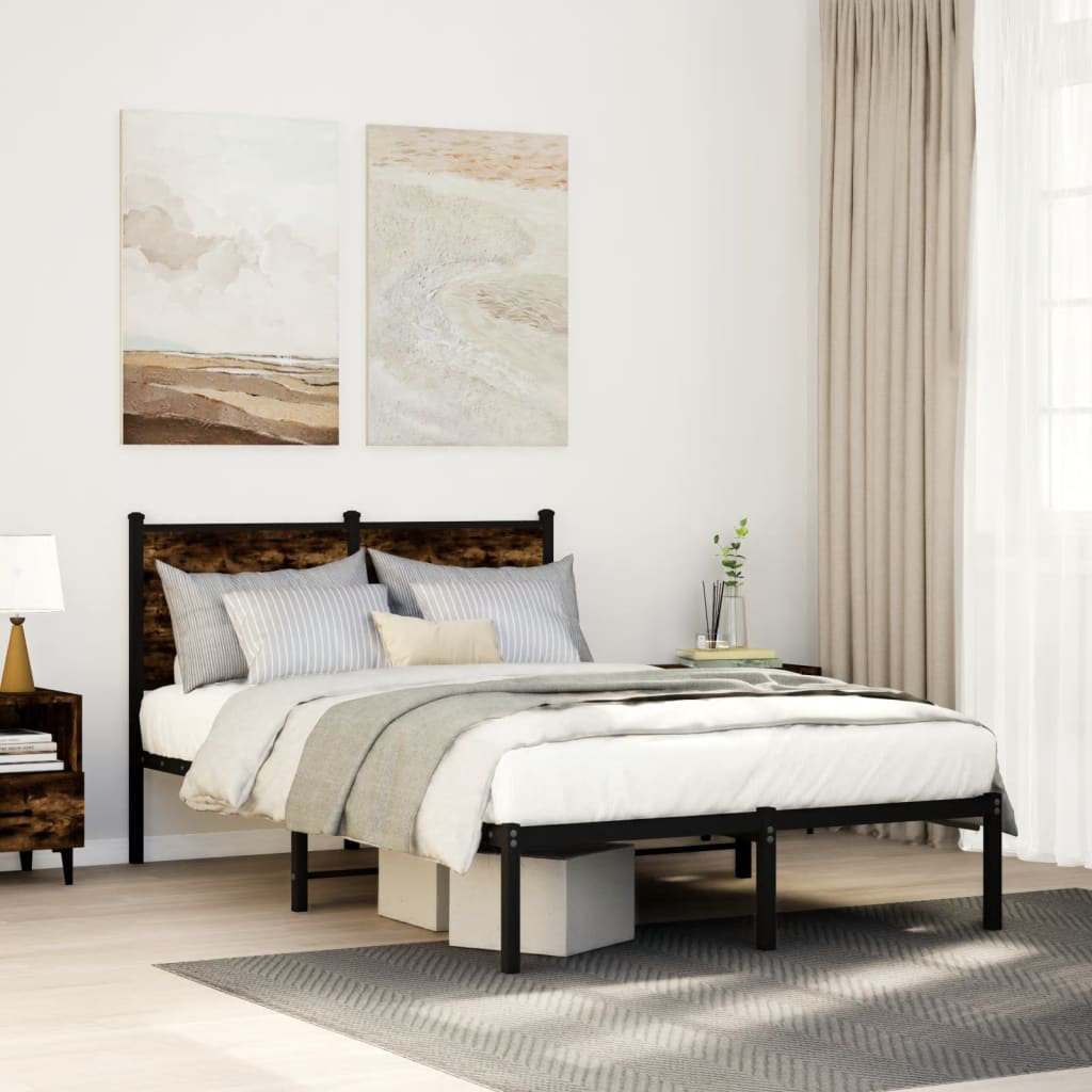 Borough Wharf Metal Bed Frame Without Mattress
