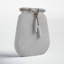 Vase with Pottery Woven Ecomix and Jute Construction - Handcrafted Modern Decorative Accent Piece with Natural Artisanal Style for Contemporary and Rustic Interiors.-1349414470