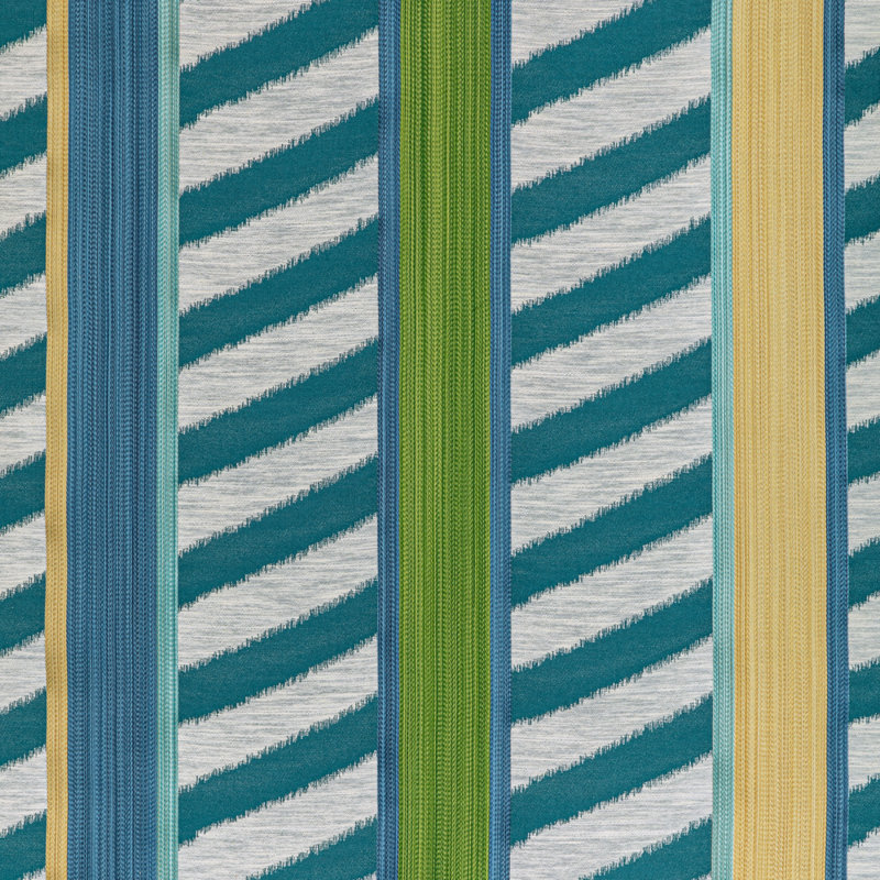 Majorelle Mnemba Woven Fabric, Teal