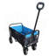 Mini chariot pliant avec cadre en acier robuste et polyester 600D durable pour une utilisation extérieure polyvalente et un rangement facile