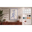 Leaping Hare Minimalist - Wrapped Canvas-2101617554-2101617565