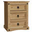 Natrone 48cm W Solid Wood Bedside Table