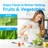 AquaPure - Fruit and Vegetable Washing Machine, USB-Rechargeable Produce Purifier 3.94 x 1.97 in