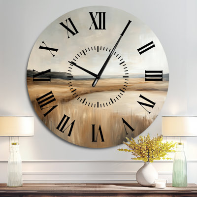 Horloge murale nautique en métal rétro