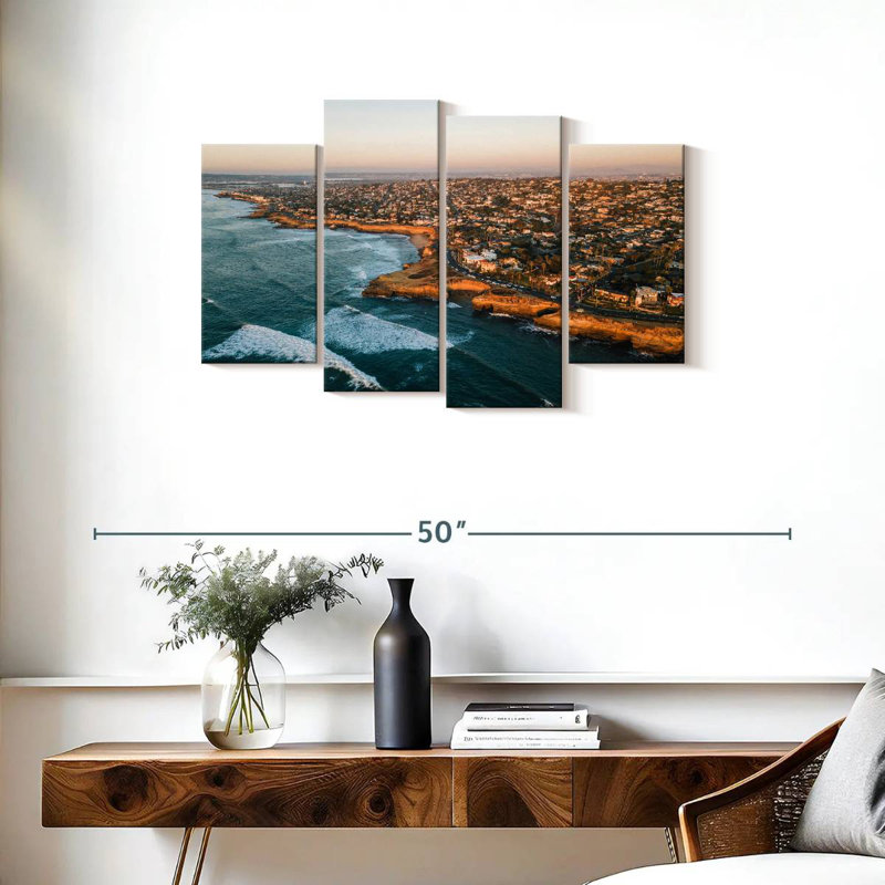 Gillard San Diego Sunset Cliffs, 22" H x 36" W