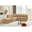Isleen Upholstered Curved Sectional with Ottoman Reversible-89266674