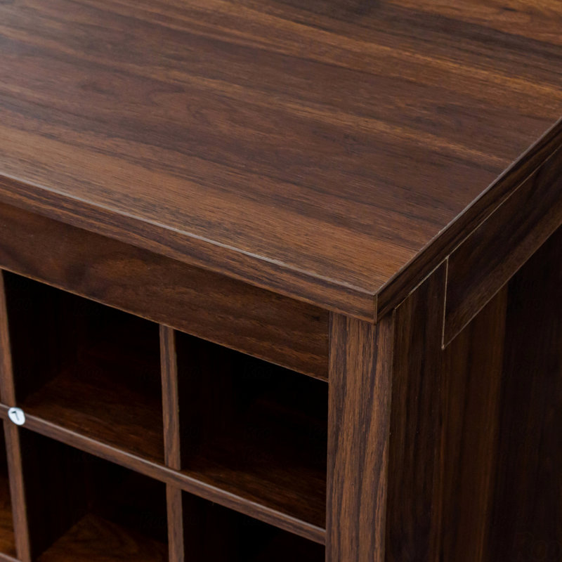 Buffet armoire, bar à vin modulaire 32, Brun