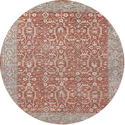 Tapis oriental rouge / gris Hagy