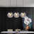 Modern 3-Light Crystal Pendant Chandelier
