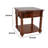 Kshaf Solid Wood Top 1 End Table with Storage