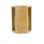 Table d'appoint hexagonale Luxury Luxury