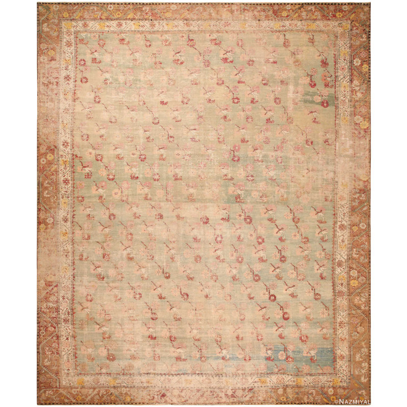 One-of-a-Kind Rectangle 15'6" X 18'7" Hand Knotted Area Rug
