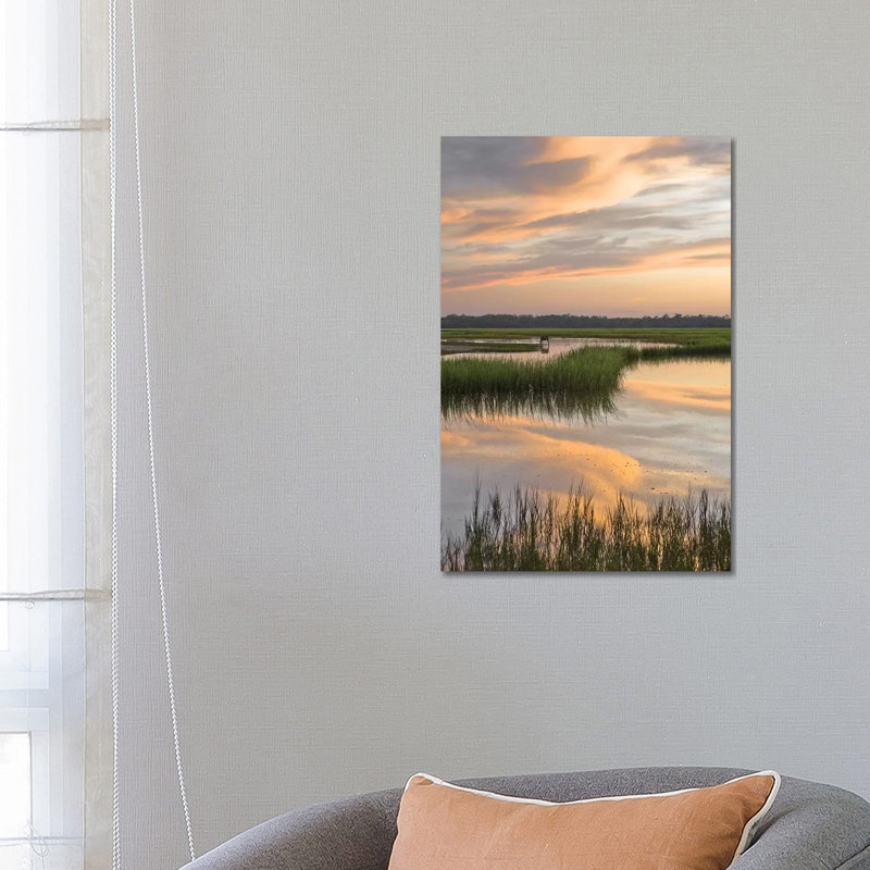 Marsh Beauty 1 Piece Wrapped Canvas Wall Art, 66.04 cm H x 45.72 cm W x 3.175 cm D