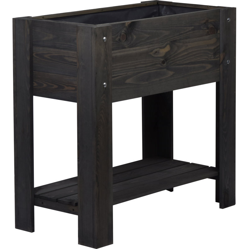 Alesiram Handmade Wood Raised Planter
