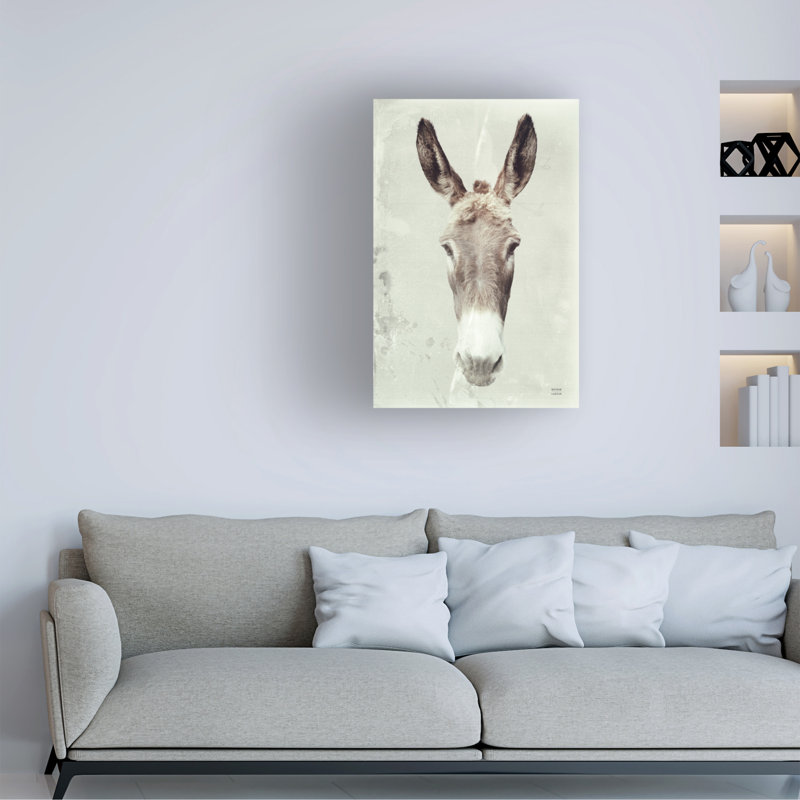 Art mural sur toile tendue - "Jack" de Nathan Larson pour décoration de salon, de chambre à coucher ou de bureau - 12 x 19