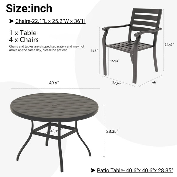 Dimensions du produit
