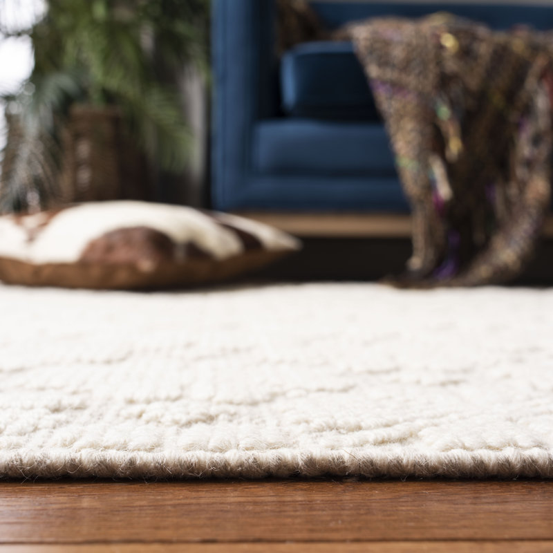 Tapis en laine tissé à la main Kelton, Rectangle 9 pi x 12 pi