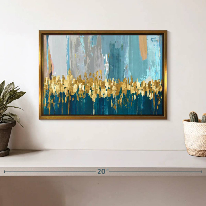 Starlight, Cadre flottant doré, 13 po x 9 po