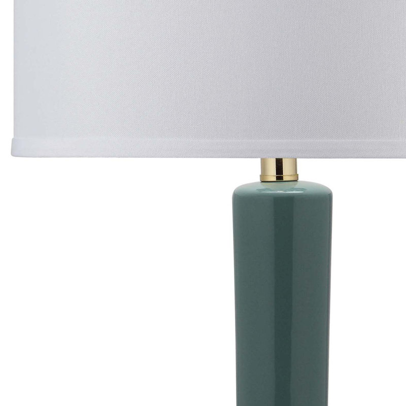 Amoure Ceramic Table Lamp, Marine Blue