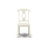 5 Piece Dining Room Furniture Set Includes a Round Kitchen Table with Dropleaf and 4 Dining Chairs, 42x42 Inch, Linen White-1722446617-1658449009-1647656254