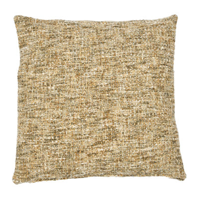 Mélange Cotton Blend Bouclé Pillow