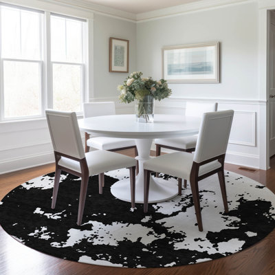 Maliana Washable Abstract Indoor / Outdoor Rug