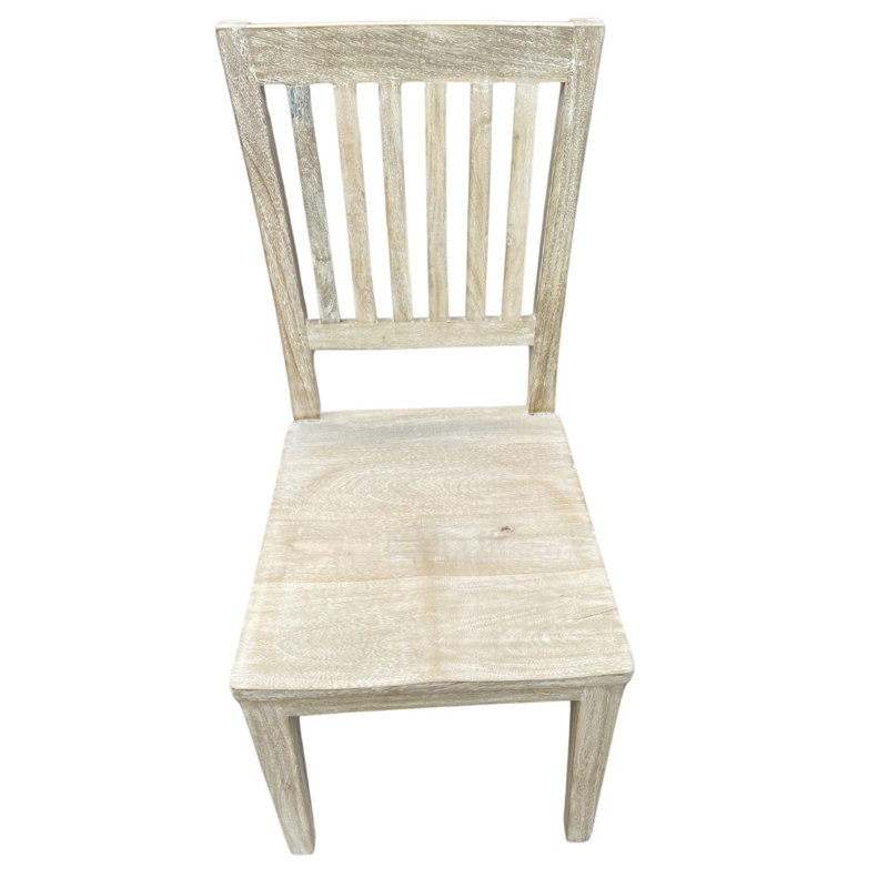 Chaise Fairfield, Blanc délavé
