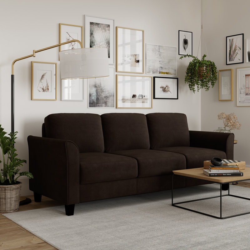Canapé à accoudoirs évasés 78,75 po Ashfield