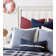Alvin Appliqued Cotton Throw Pillow