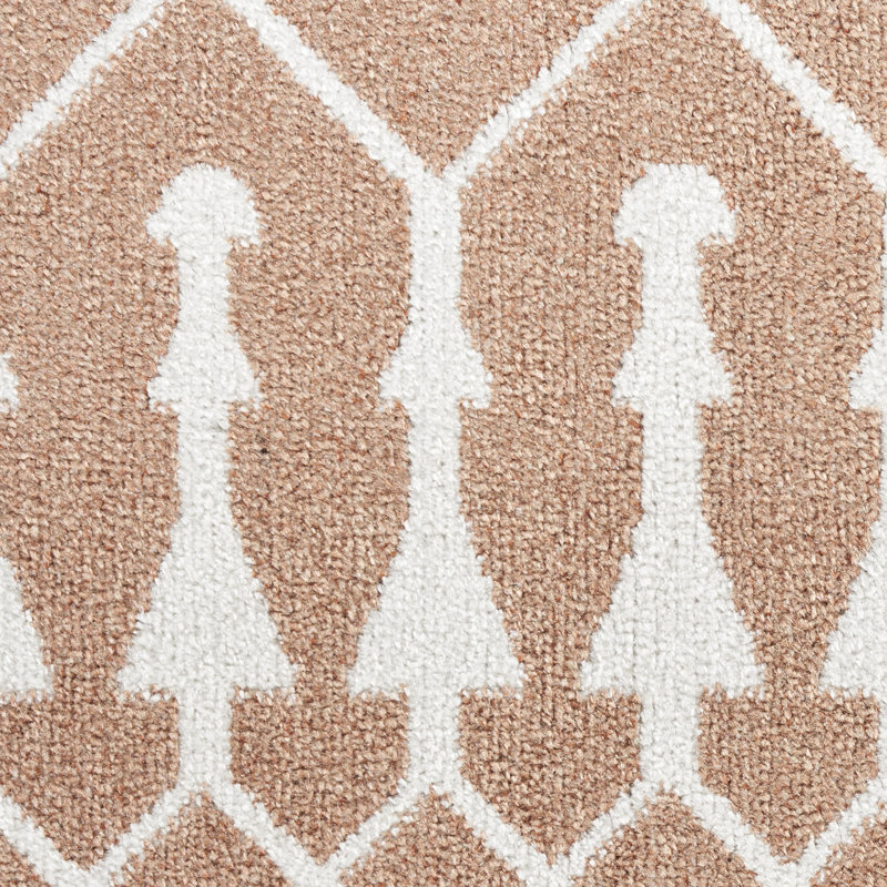 Dakota Fields Burrillville Machine Washable Copper Bohemian Indoor Rug, Runner 2' x 6'