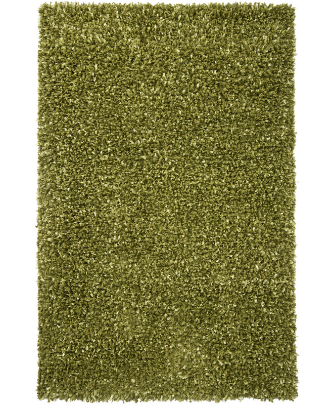 Tapis à aire unie vert moderne Benson, 7 pi 9 po X 10 pi 6 po, Dark Green
